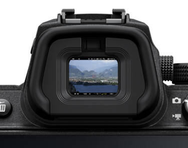 What is an electronic viewfinder