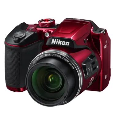 Nikon COOLPIX B500 | Digital Bridge Camera | Plum, Red & Black