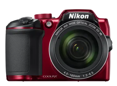 Nikon COOLPIX B500 | Digital Bridge Camera | Plum, Red & Black