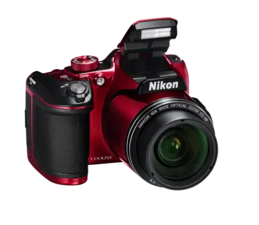 Nikon COOLPIX B500 | Digital Bridge Camera | Plum, Red & Black